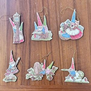 Vintage Merrimack Double Sided Die Cut Ornaments